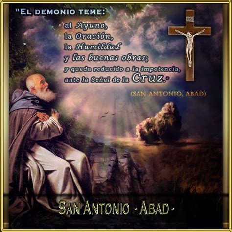 san antonio abad frases|Novena a San Antonio Abad